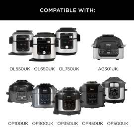 Ninja Foodi Bake Kit (Circular Tin and Crisper Plate) product photo Side New M