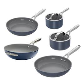 Ninja ZEROSTICK Ceramic Pro - Midnight Blue - 5 Piece Set product photo Side New M