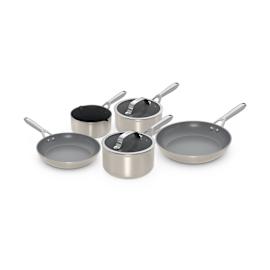 Ninja Ceramic Pro 5-Piece Pan Set &ndash; Stone product photo