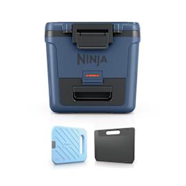 Ninja FrostVault 30QT/28L Wheeled Cooler with Dry Zone, Lakeshore Blue FB230UKBL product photo