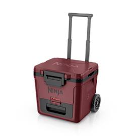 Ninja FrostVault 30QT/28L Wheeled Cooler with Dry Zone, Canyon Red FB230UKMR product photo Side New M