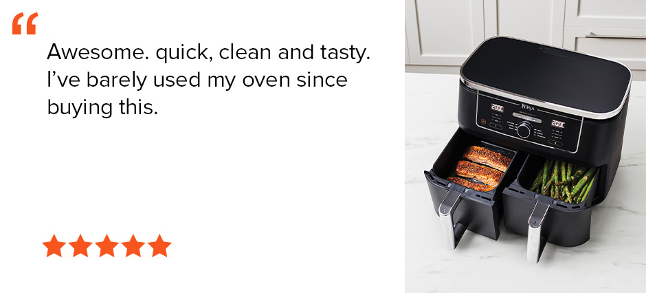 Awesome. quick, clean and tasty. I&rsquo;ve barely used my oven since buying this. 5-Star 