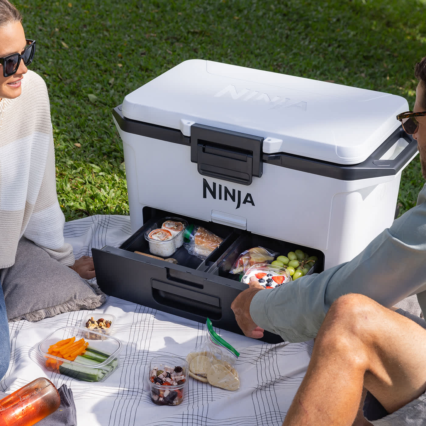 Integrated dry storage drawer