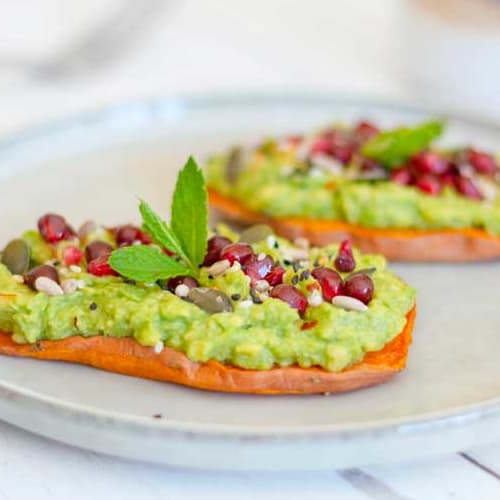 Image of Sweet Potato Avocado Toast