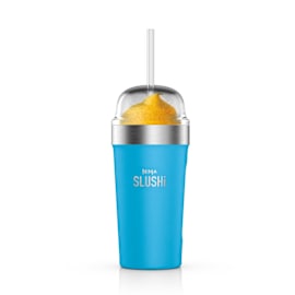 Ninja SLUSHi Insulated Bubble Cup with Lid & Straw &ndash; Bright Blue XSKBBLBLEUK product photo